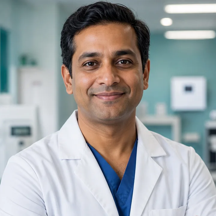 Dr. Aaron Kapoor portrait