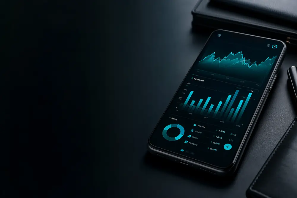 FinSmart sample website for a financial services business
