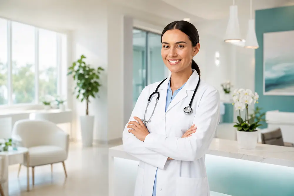 CarePlus sample website for a healthcare business